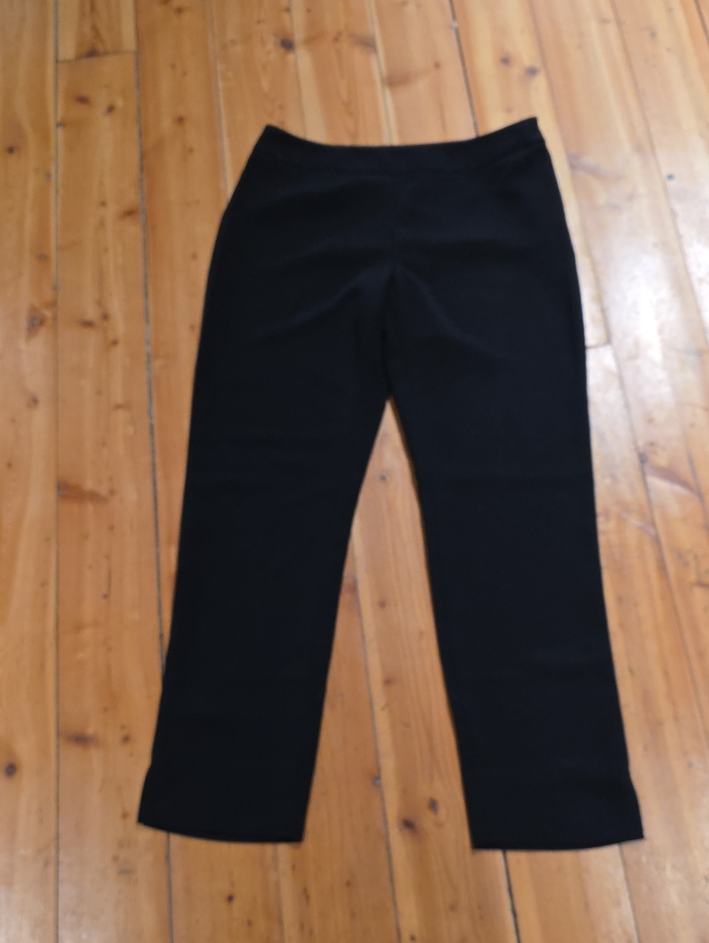Women's Black Straight-Leg Pants — Sleek Everyday Wear